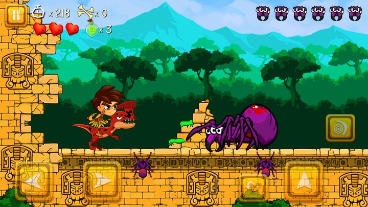 Super Warrior Dino Adventures screenshot image 5_Popularmodapk.com