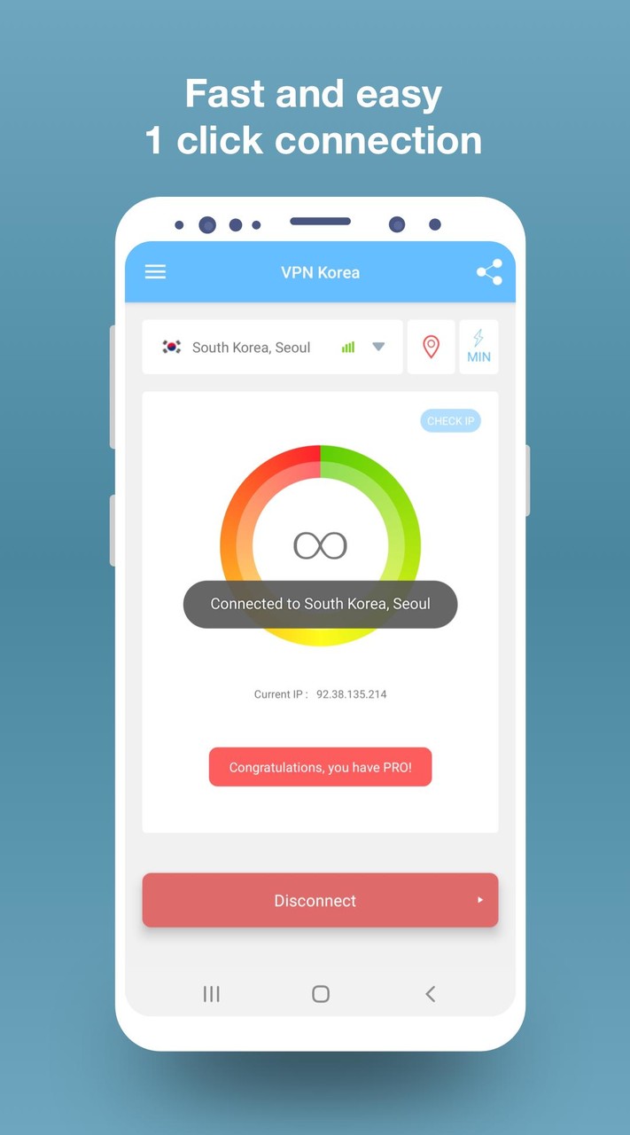 VPN Korea - fast Korean VPN screenshot image 6_Popularmodapk.com