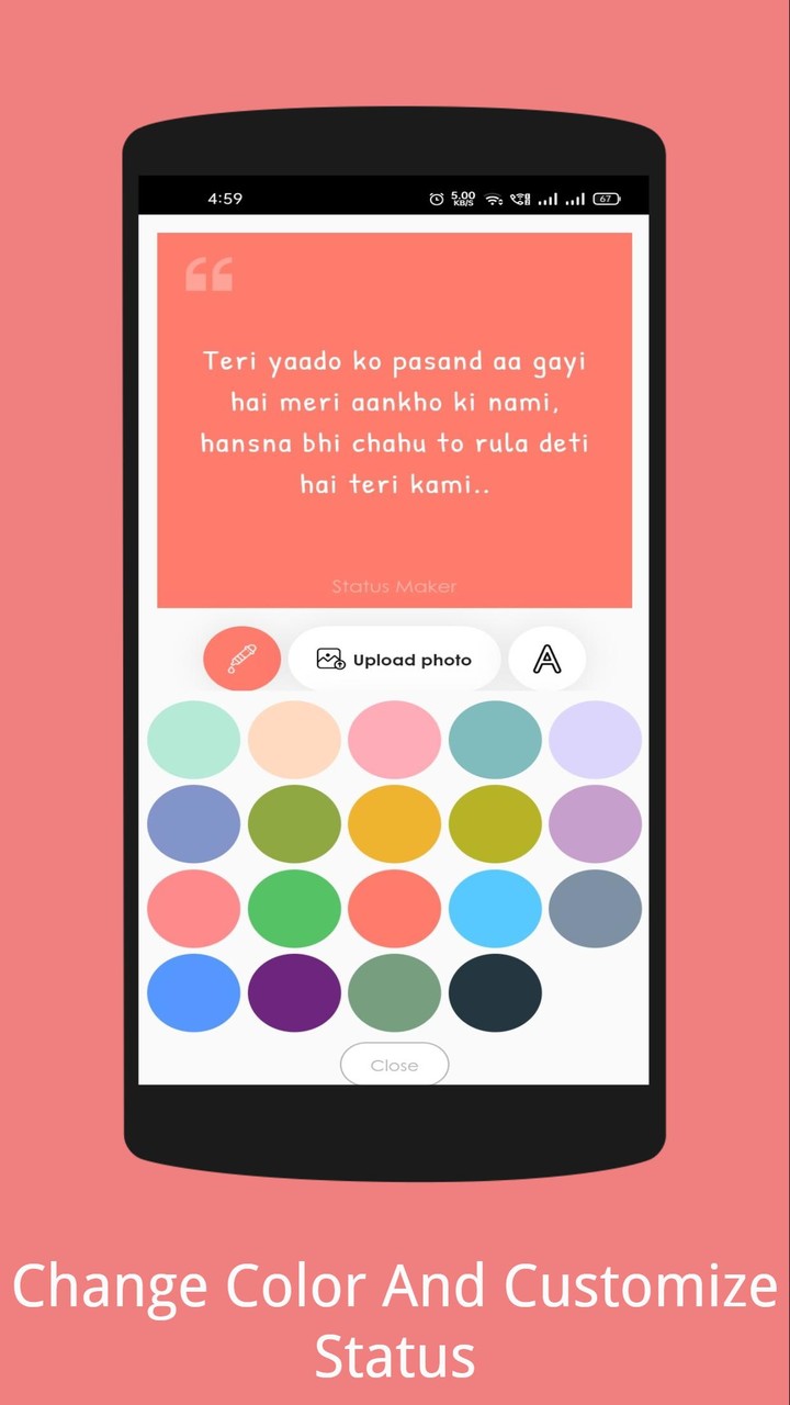 Photo Status Maker screenshot image 20_Popularmodapk.com