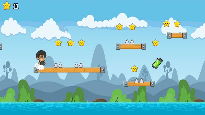Pop's World - Running Run Game screenshot image 1_Popularmodapk.com