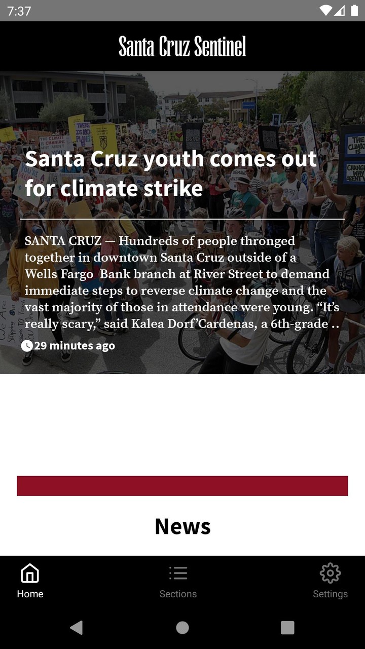 Santa Cruz Sentinel screenshot image 1_Popularmodapk.com