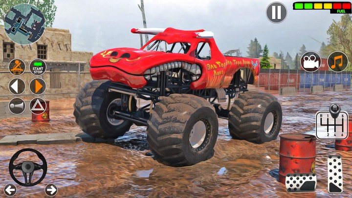 Mud Truck Race Off Road Game screenshot image 3_Popularmodapk.com