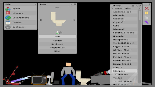 Ragdoll Experiment screenshot image 1_Popularmodapk.com