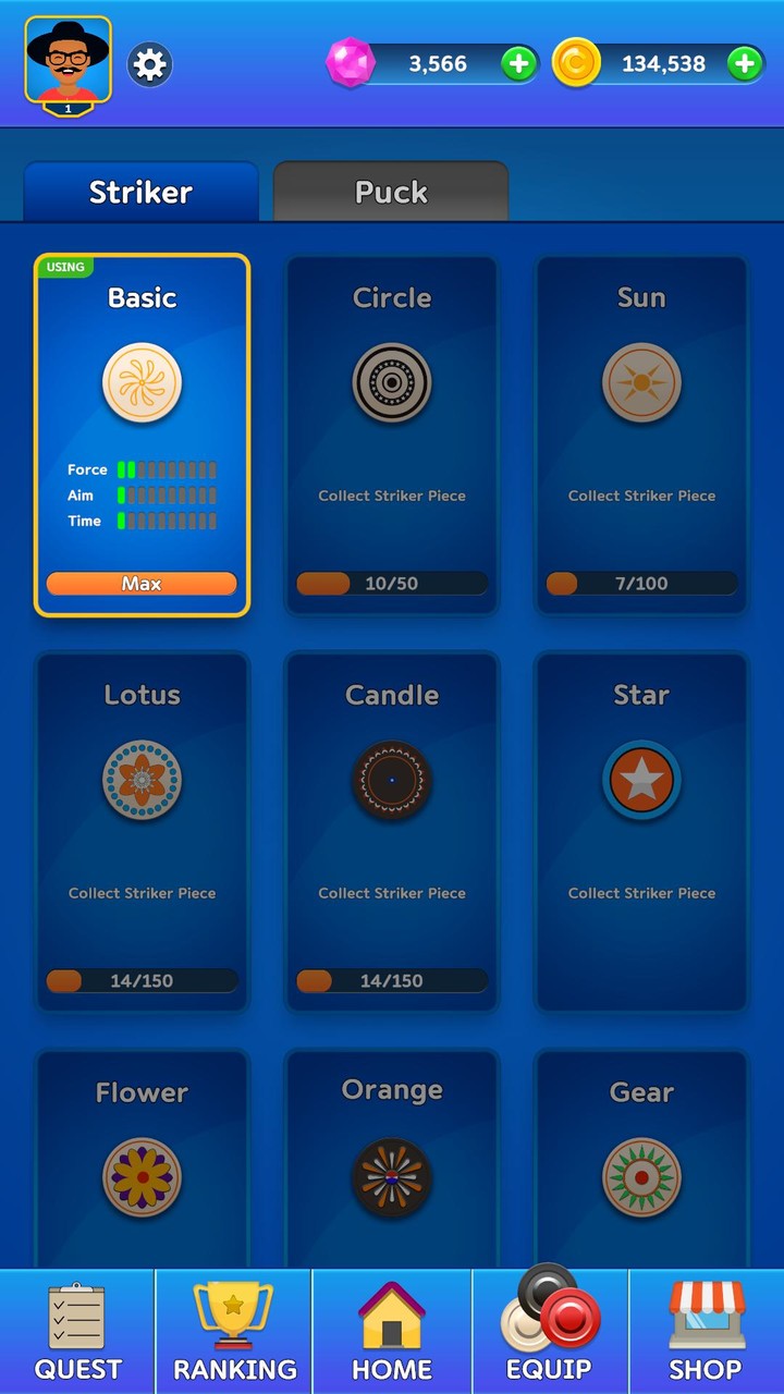 Carrom Striker screenshot image 4_Popularmodapk.com