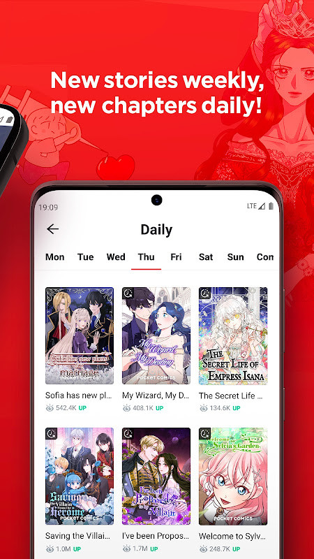 POCKET COMICS: Premium Webtoon screenshot image 14_Popularmodapk.com