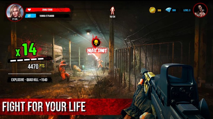 Call of Zombie Survival Games screenshot image 1_Popularmodapk.com