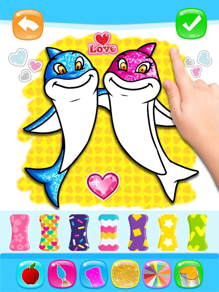 Baby Shark Coloring and Drawing For kids screenshot image 27_Popularmodapk.com