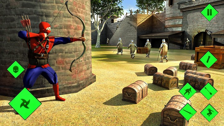 Shadow Ninja Sword Hero Games screenshot image 3_Popularmodapk.com