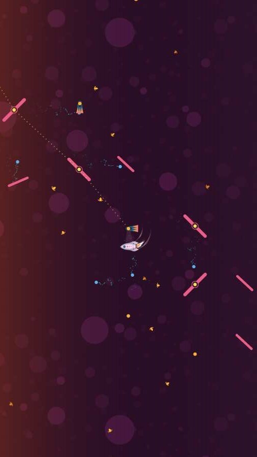 Little White Rocket - Relax & calm down in space(Unlocked) screenshot image 3_Popularmodapk.com