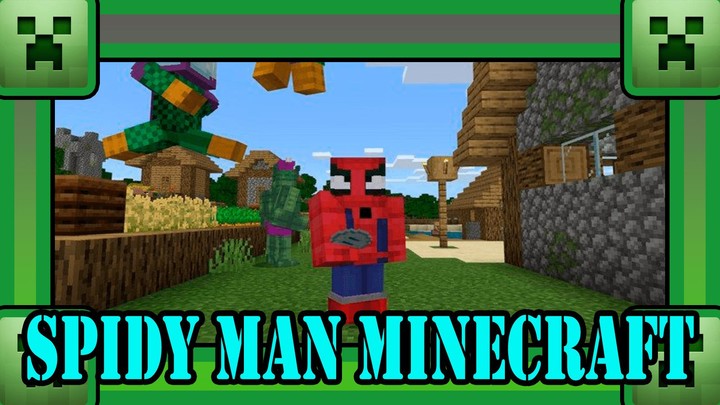 Spidy Spider Man Mod Minecraft screenshot image 3_Popularmodapk.com