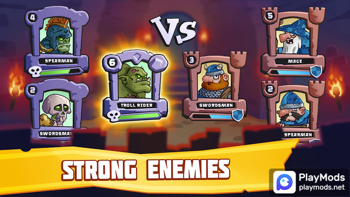 Skeleton defense Strategy game<span>(Unlimited Money)</span> screenshot image 2_Popularmodapk.com