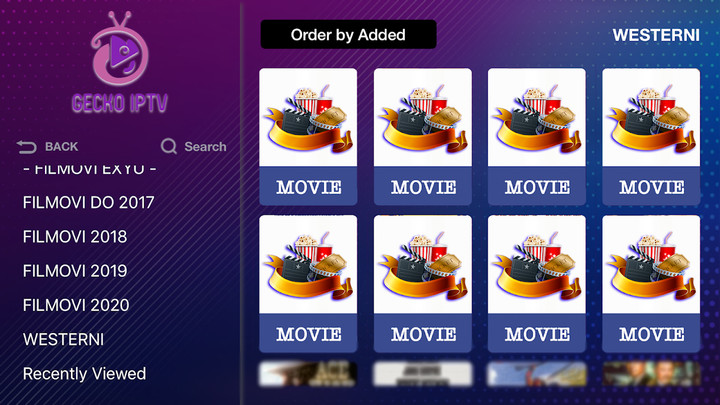 IPTV Gecko Player screenshot image 2_Popularmodapk.com