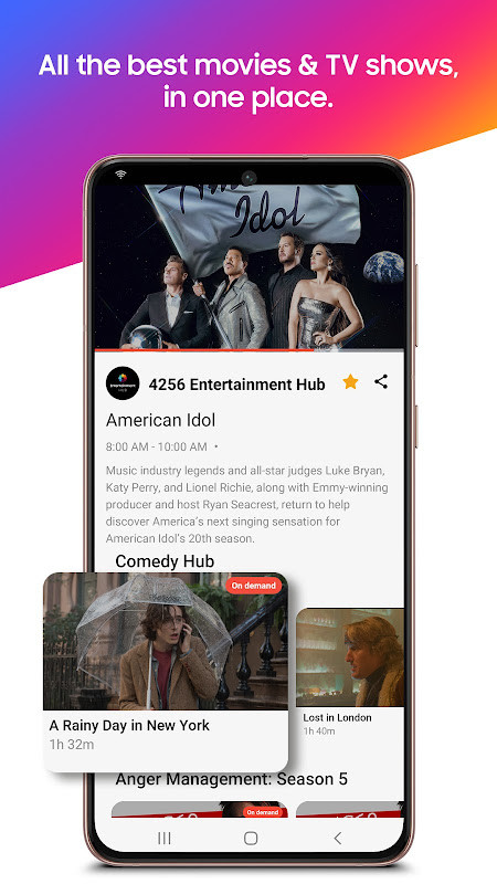Samsung TV Plus screenshot image 3_Popularmodapk.com