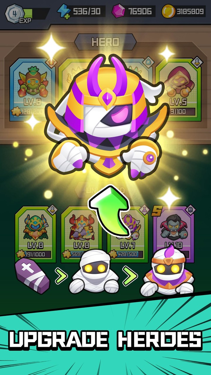 Legend Legion: Merge Idle TD screenshot image 4_Popularmodapk.com