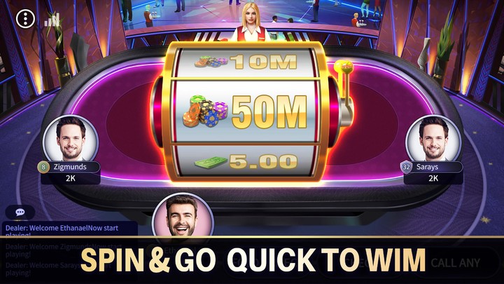 Texas Poker Hit  - Cards Game screenshot image 2_Popularmodapk.com