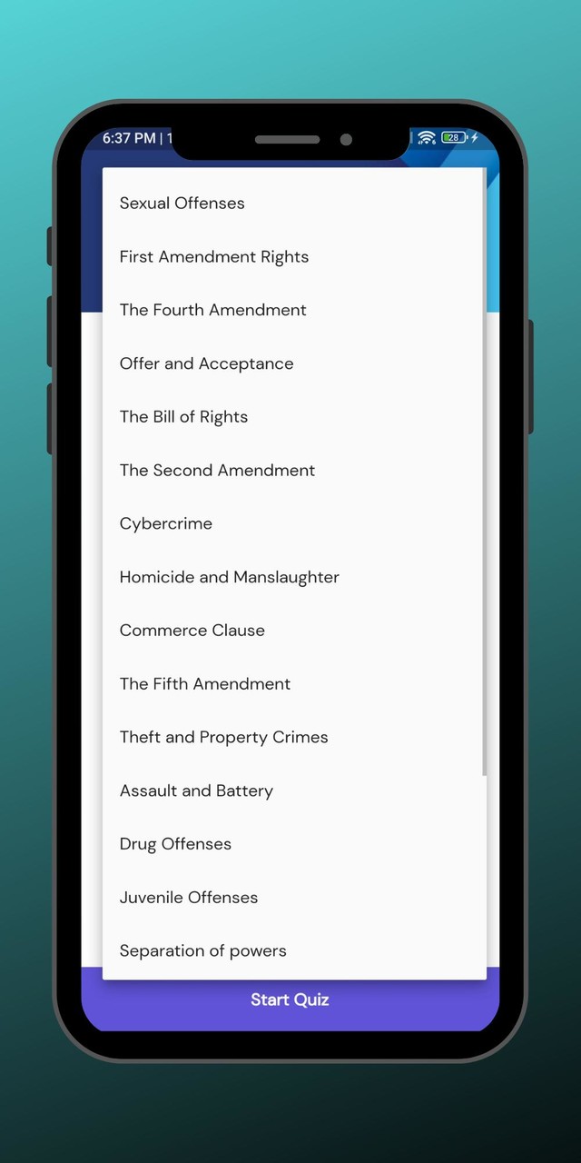 Legal Mastery Quiz screenshot image 4_Popularmodapk.com