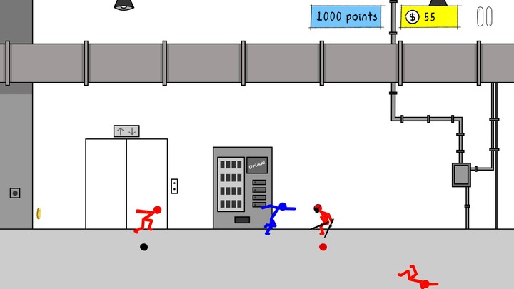 Stickman Gang War:Street Fight screenshot image 5_Popularmodapk.com