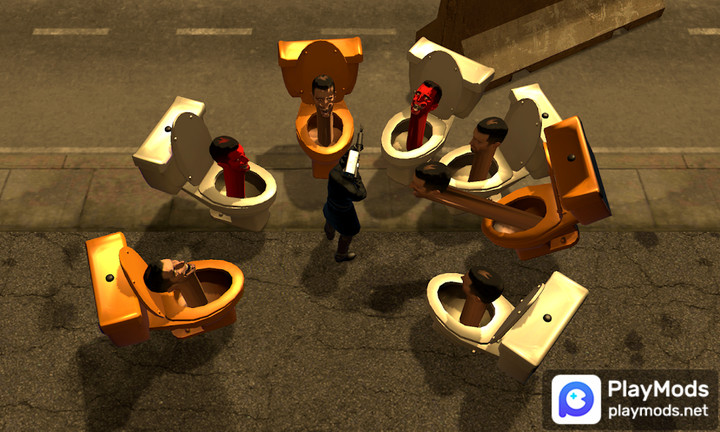 Skubid Shooter Toilet Monster<span>(unlimited money)</span> screenshot image 3_Popularmodapk.com