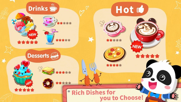 Baby Panda’s Summer: Café screenshot image 5_Popularmodapk.com