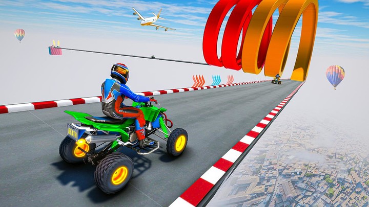 Quad Bike Stunt Racing Games screenshot image 2_Popularmodapk.com