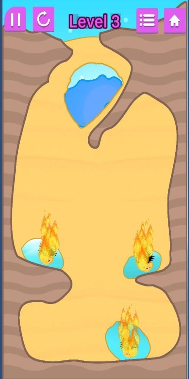Dig Water Free screenshot image 1_Popularmodapk.com