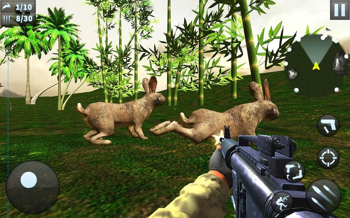 Rabbit Game Sniper Shooting screenshot image 3_Popularmodapk.com