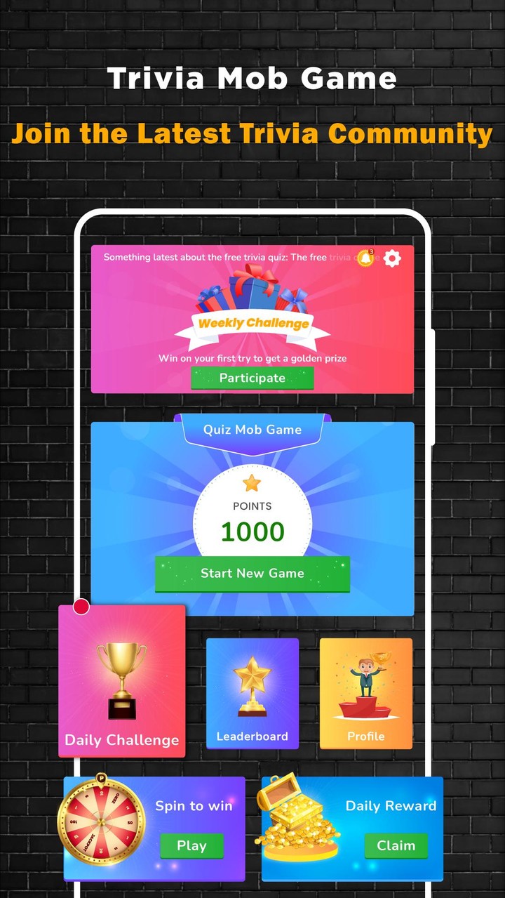 Trivia Quiz: Earn Online screenshot image 1_Popularmodapk.com