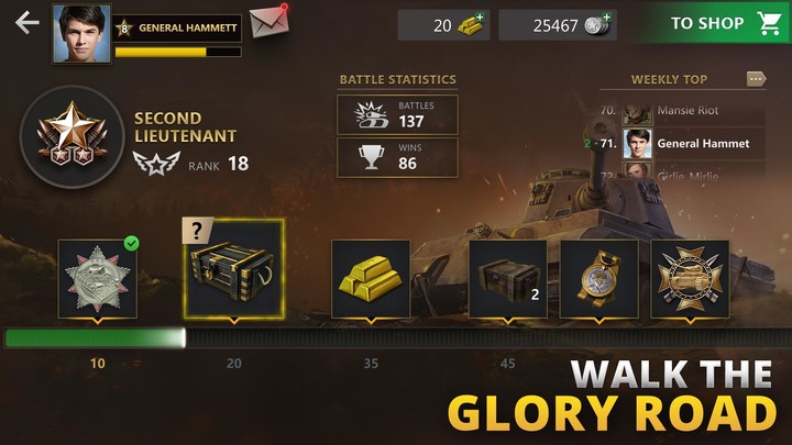 Tanks Charge: Online PvP Arena screenshot image 4_Popularmodapk.com