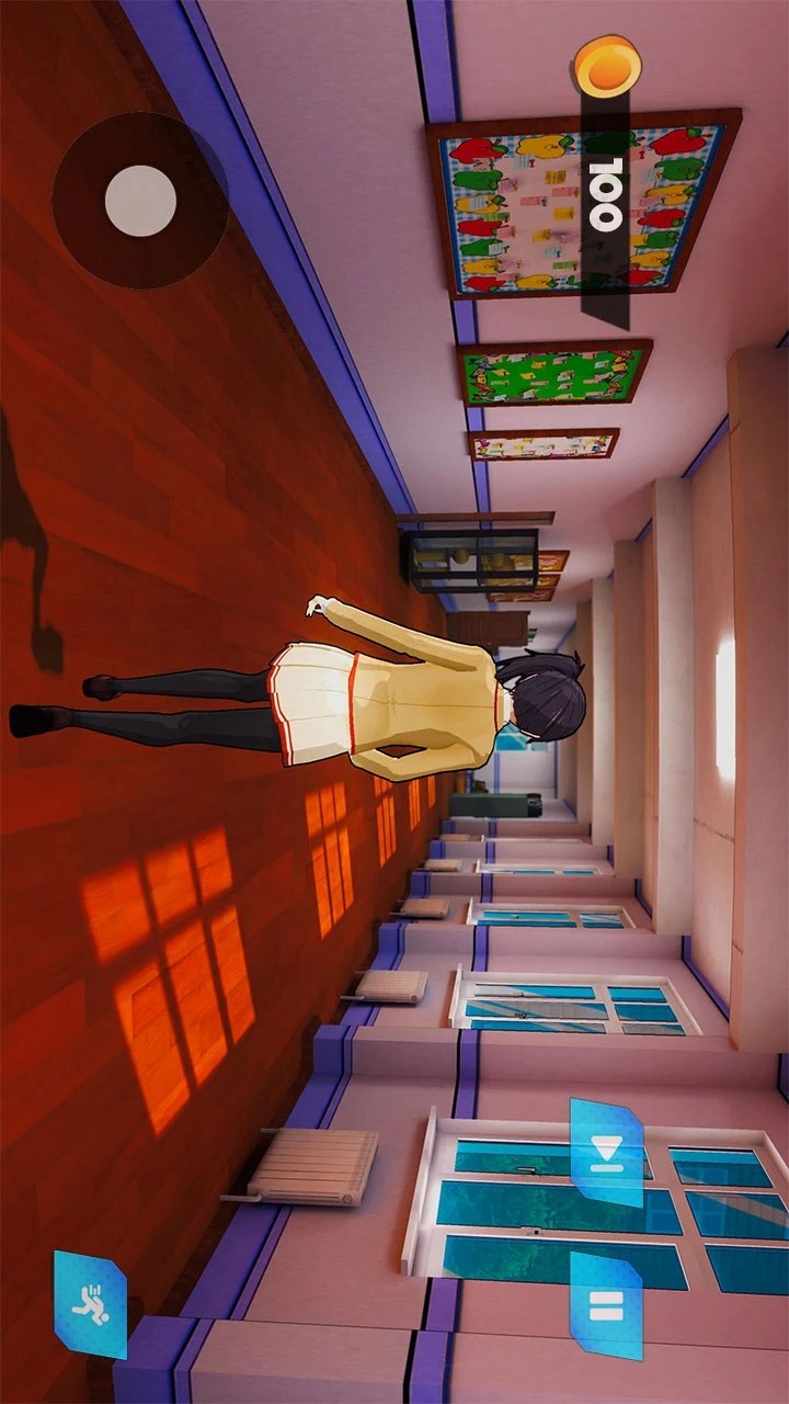 Anime High School Sakura Girl Life: 3D Simulator screenshot image 1_Popularmodapk.com