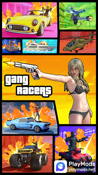 Gang Racers<span>(No Ads)</span> screenshot image 1_Popularmodapk.com