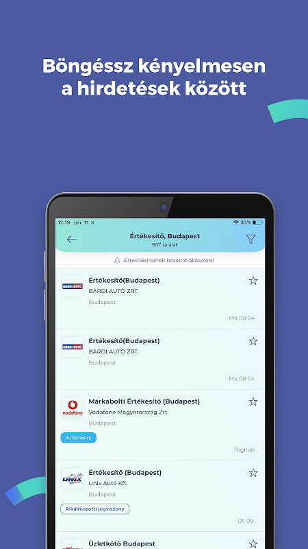 Profession - állások azonnal screenshot image 4_Popularmodapk.com