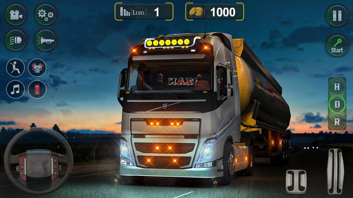 US Heavy Truck Simulator Games screenshot image 1_Popularmodapk.com