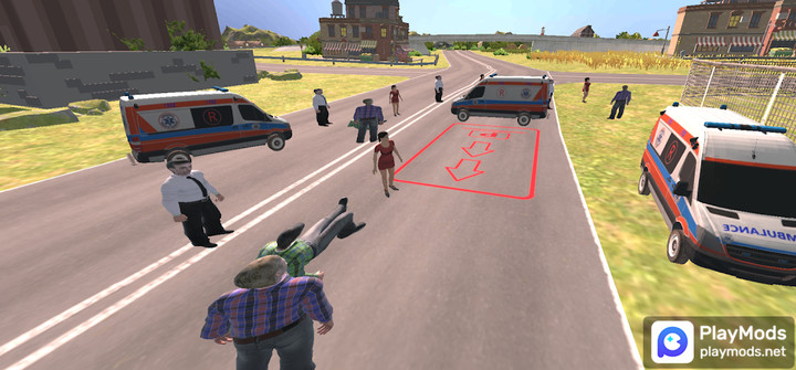 Emergency Ambulance Simulator<span>(Speed change)</span> screenshot image 3_Popularmodapk.com