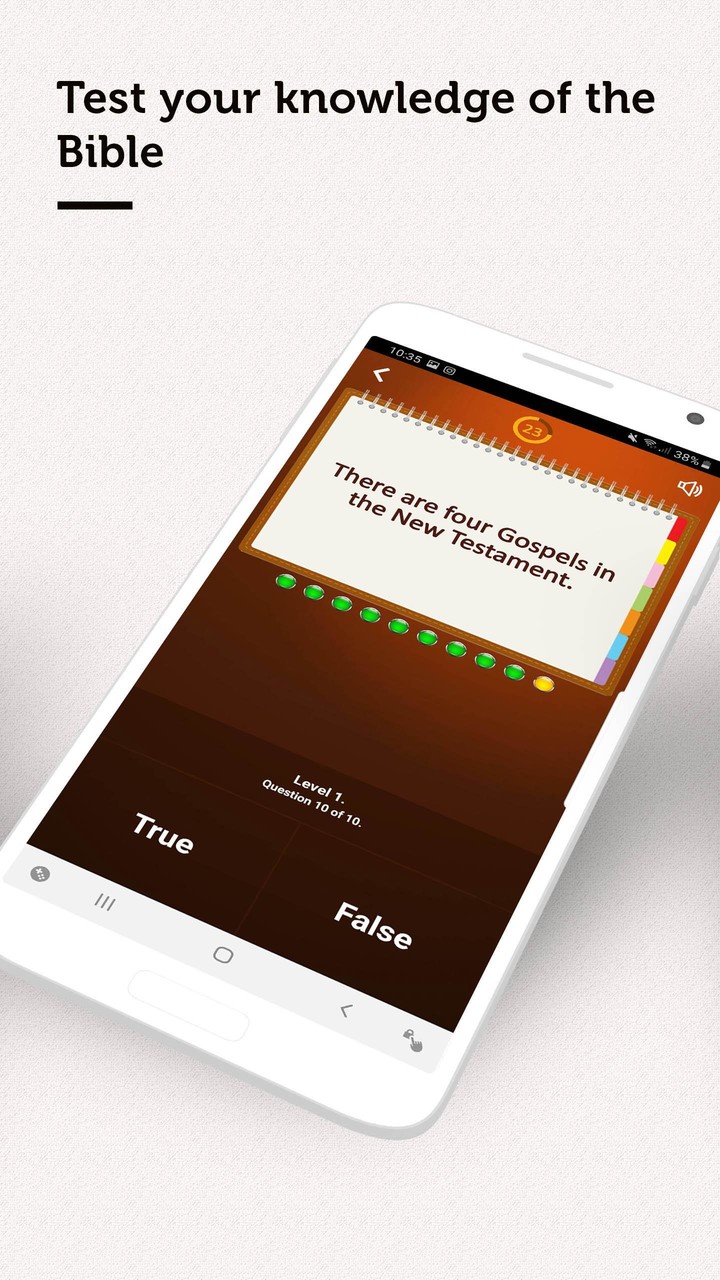 True or False? - Bible Games screenshot image 3_Popularmodapk.com