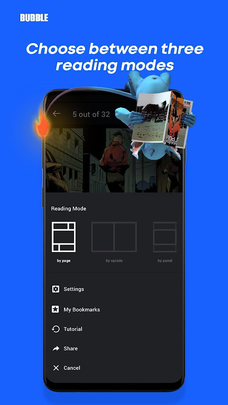 BUBBLE Comics. Russian heroes. screenshot image 2_Popularmodapk.com