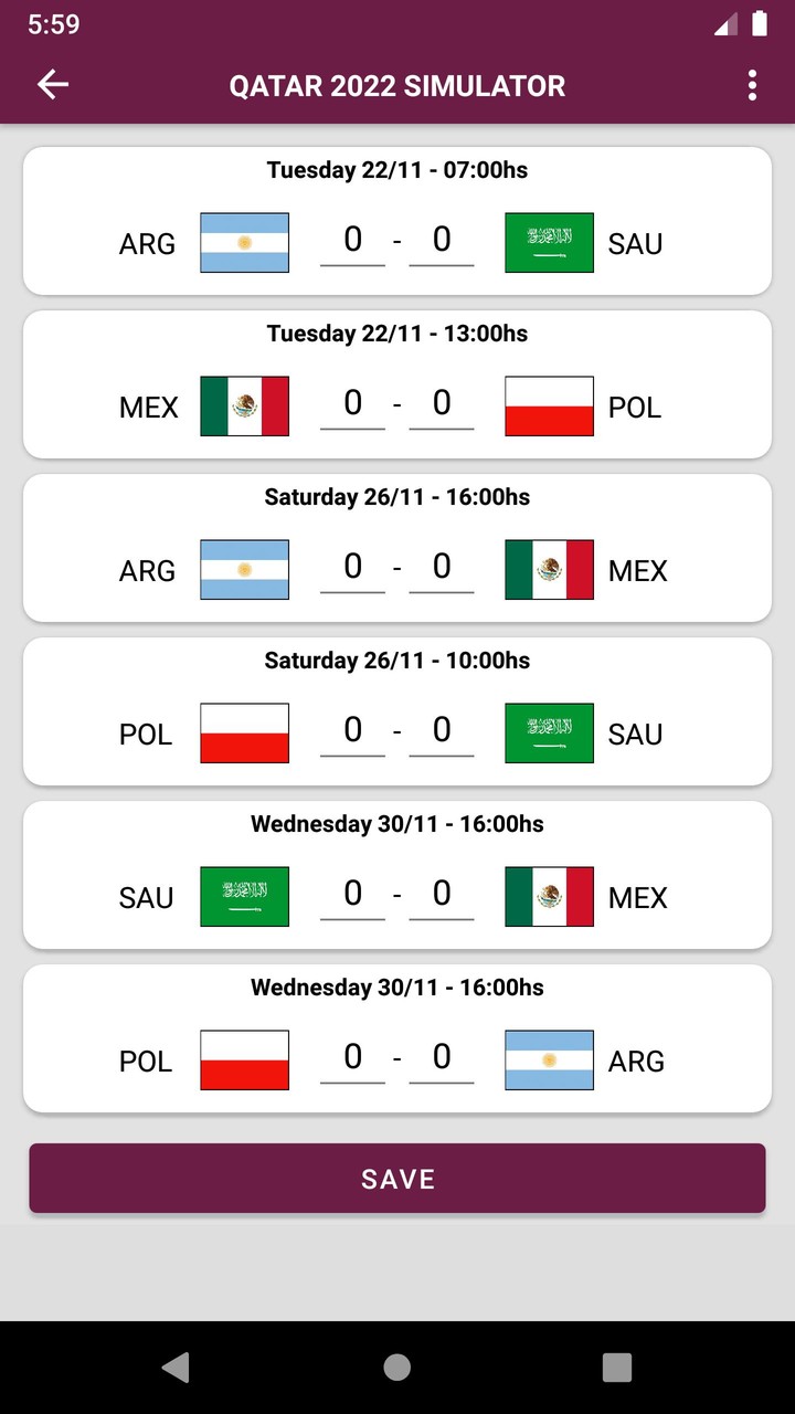 Qatar 2022 World Cup simulator screenshot image 8_Popularmodapk.com