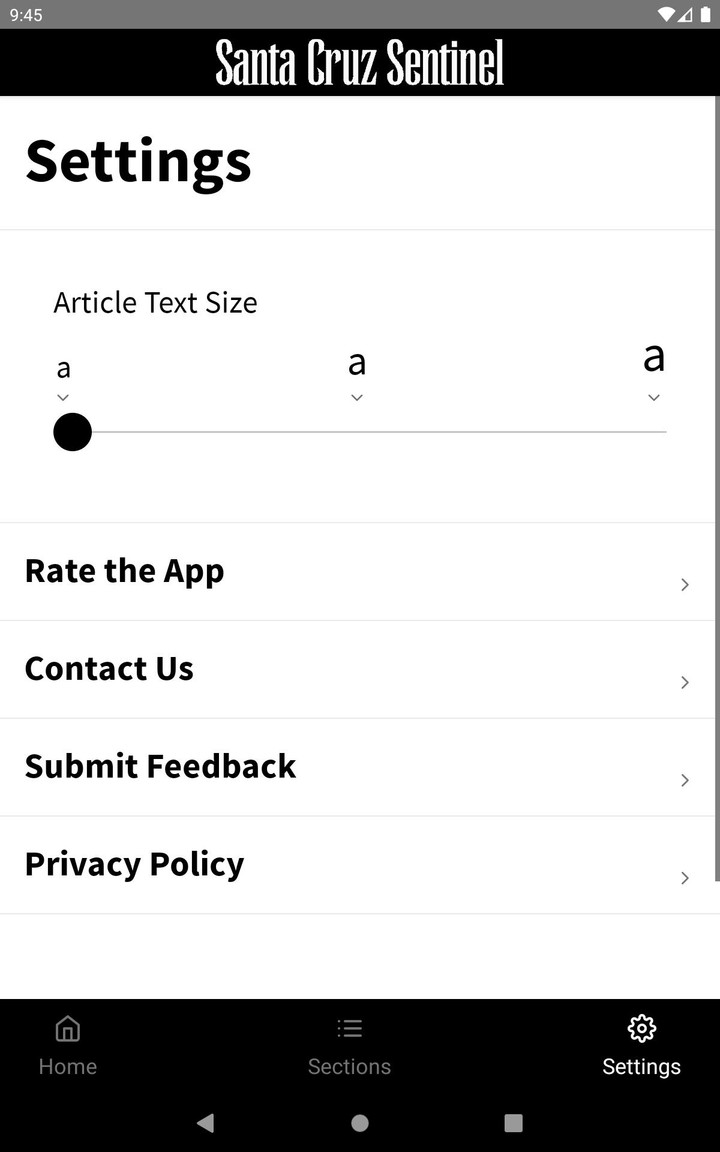 Santa Cruz Sentinel screenshot image 8_Popularmodapk.com