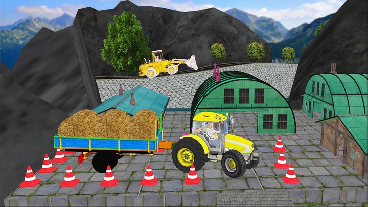 Off-Road Tractor Trolley Game screenshot image 8_Popularmodapk.com