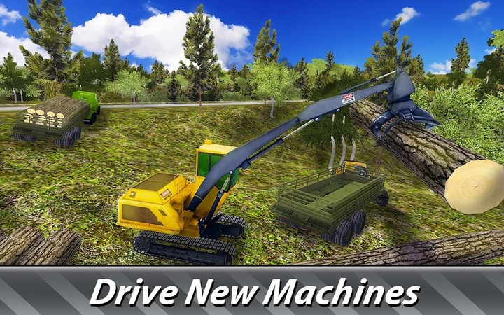 Logging Harvester Truck<span>(Mod APK Unlocked)</span> screenshot image 2_Popularmodapk.com