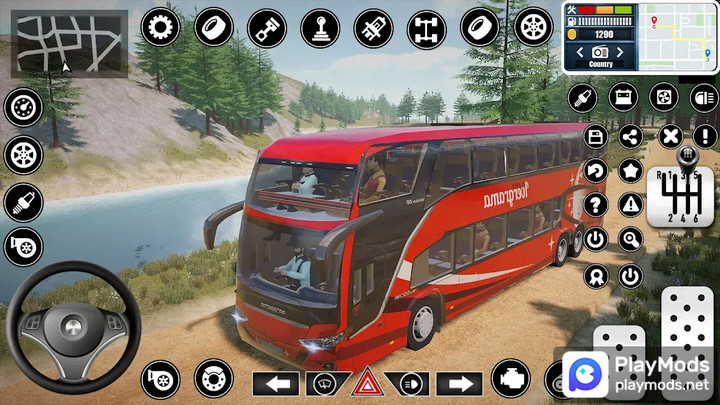 Coach Bus Driving Simulator<span>(Speed change)</span> screenshot image 2_Popularmodapk.com