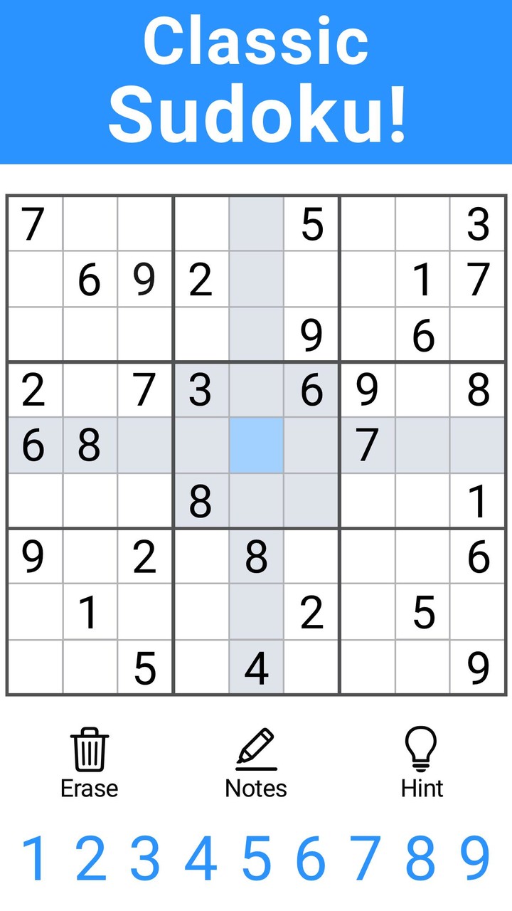 Sudoku - Puzzle & Brain Games screenshot image 2_Popularmodapk.com