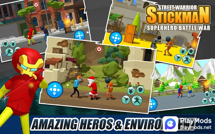 Stickman War City Fighter Gang<span>(Remove ads)</span> screenshot image 4_Popularmodapk.com