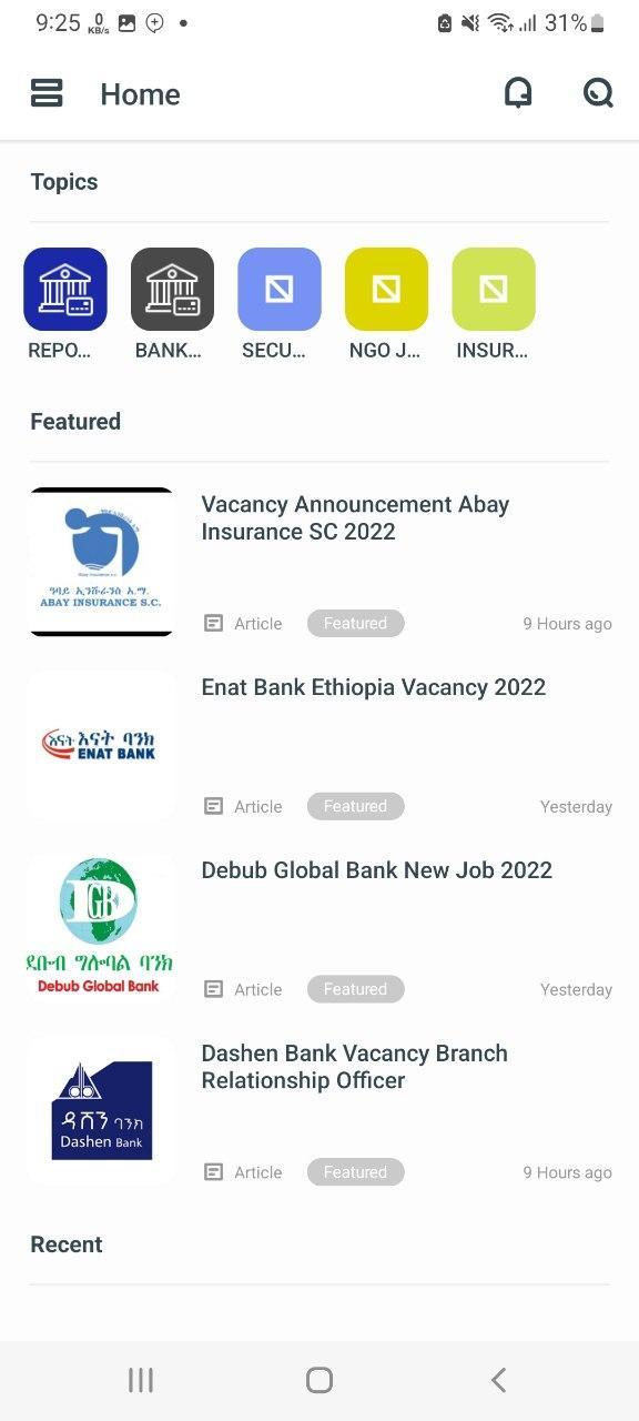 Ethiopian Job Vacancy Jobs App screenshot image 5_Popularmodapk.com