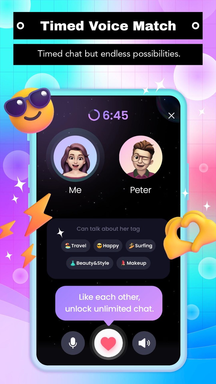 SoMatch-Meet&Chat&Virtual Life screenshot image 3_Popularmodapk.com