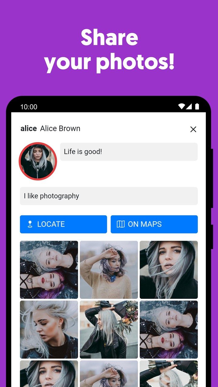Umapio - Friends on the map screenshot image 6_Popularmodapk.com