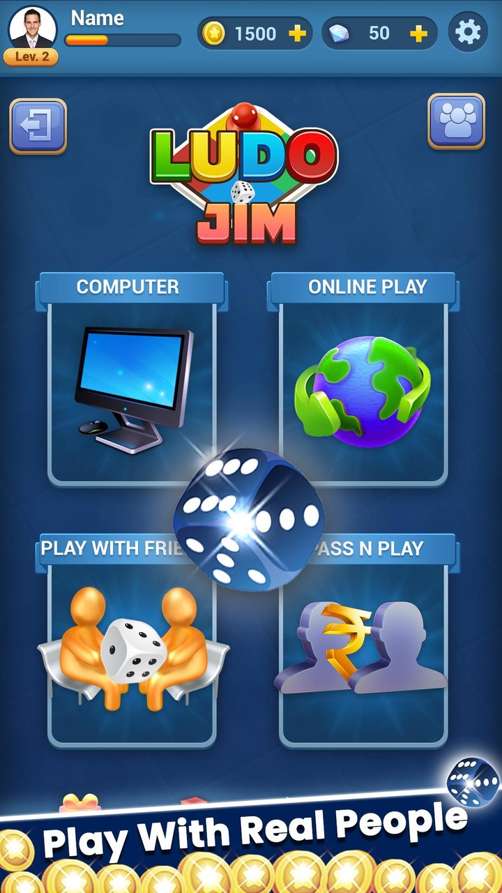 Ludo Jim: Ludo Board Game 2022 screenshot image 1_Popularmodapk.com