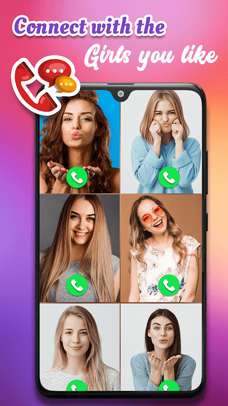 Video Call Random Chat - Live Talk and Video Call screenshot image 6_Popularmodapk.com