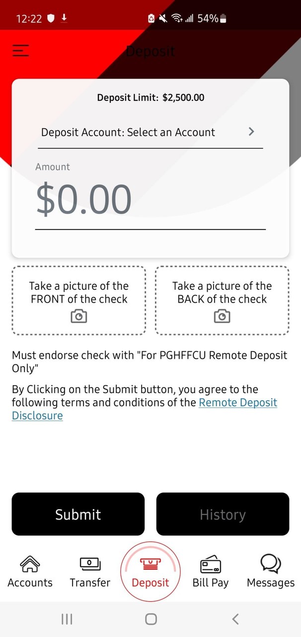 Pitt Fire FCU Mobile Banking screenshot image 3_Popularmodapk.com