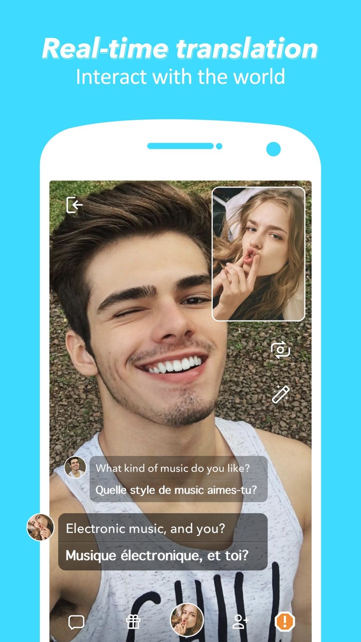 HOLLA - Live Random Video Chat screenshot image 4_Popularmodapk.com