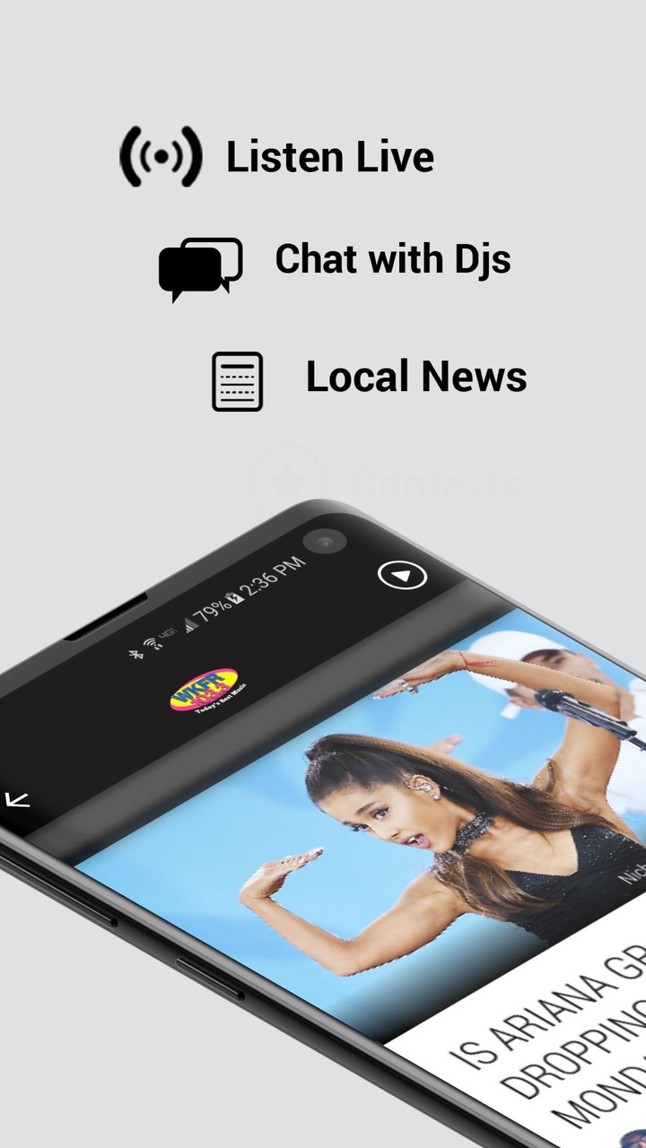 103.3 WKFR - The #1 Hit Music Station screenshot image 1_Popularmodapk.com